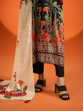 AFROZ 3-Piece Unstitched Digital Printed Bana Dora Viscose Suit