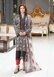 MUNIRA  EMBROIDERED LINEN READYMADE MGL06