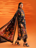 AFROZ 3-Piece Unstitched Digital Printed Bana Dora Viscose  Suit