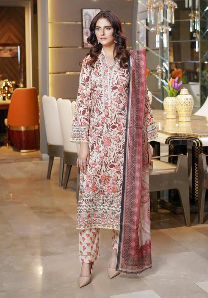 MUNIRA BOOK ORIGINAL 3pc Embroidery Special edition for Ladies