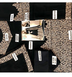 Indian Embroidered Black Chiffon Maxi Unstitched