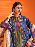 AFROZ 3-Piece Unstitched Digital Printed Bana Dora Viscose  Suit