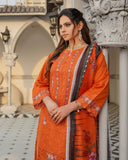 Embrioded 3pc PREMIUM FABRIC Munira Collection