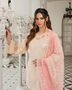 Embrioded 3pc PREMIUM FABRIC Munira Collection