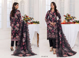 Digital Printed Embroidered Lawn Noorieh by Elaya 3 Piece