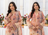 Digital Printed Embroidered Lawn Noorieh by Elaya 3 Piece
