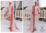 MTF Digital Printed Doria Embroidered Chikankari Cotton Collection | Unstitched 3 Piece