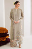 Maya by Nureh Luxury Embroidered Velvet Unstitched 3 Piece Suit - NW-111 - NU25VLT - Grey - Winter Collection