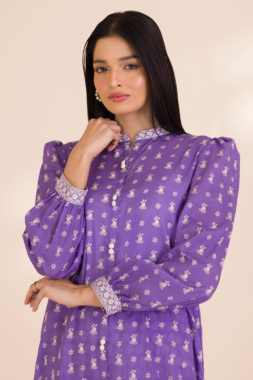 Zellbury | Unstitched Printed 2pc Cotton Fabric