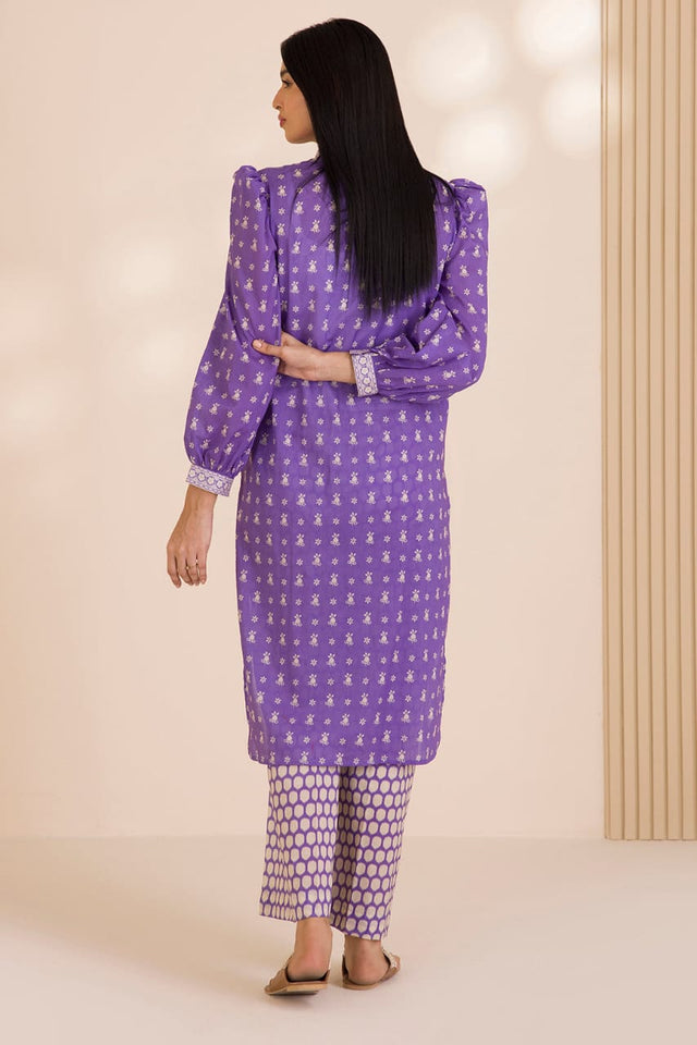 Zellbury | Unstitched Printed 2pc Cotton Fabric