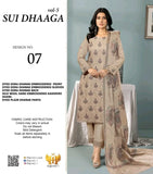SUI DHAGA Winter 3 PC Unstitched Vol 5