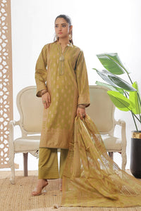 Unstitched 3-Piece Cambric Suit with Organza Dupatta