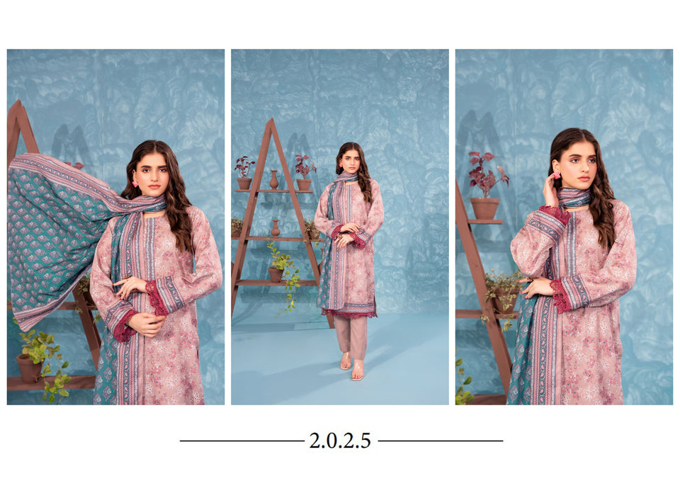 Zesh Khaddar Collection (Unstitched) 3 Piece