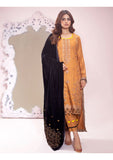 Bareeze Dyed Dora Dhanak Embroidered 3 PC with Velvet Shawl