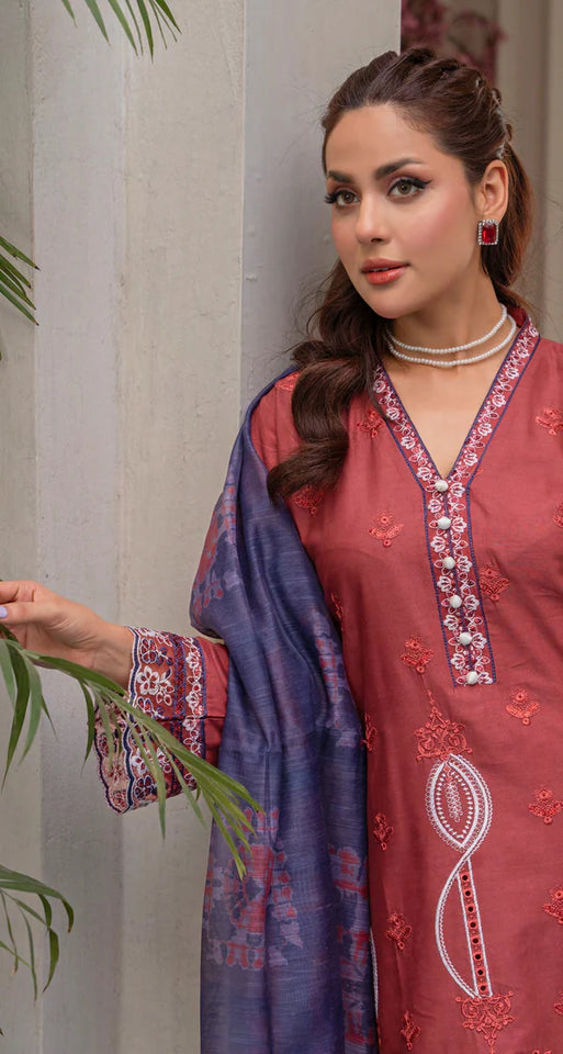 Soni Ashi 02 Lawn 05 Mehroon