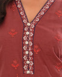 Soni Ashi 02 Lawn 05 Mehroon